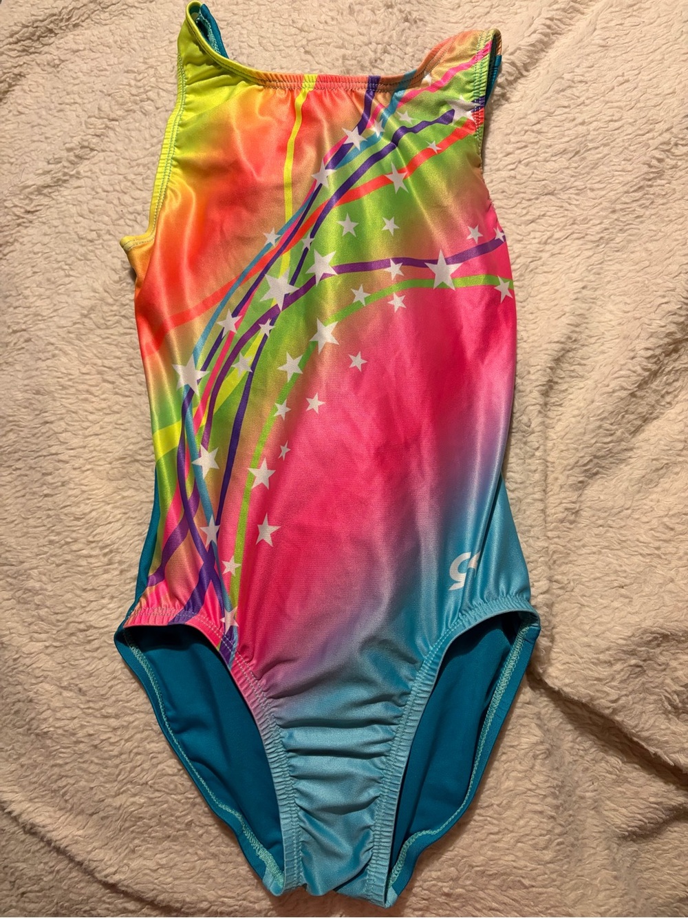 Girls' Multicolor Starprint One-Piece Swimsuit